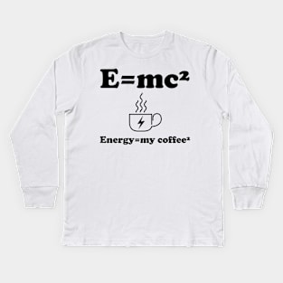 Energy=my coffee² Kids Long Sleeve T-Shirt